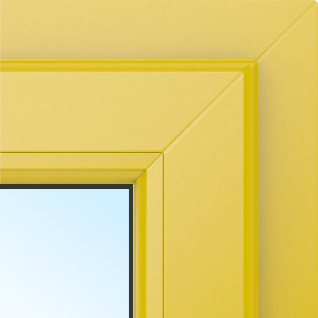Пластиковая дверь в цвете покраски 3